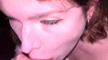 Girl Next Door Ghost Teases Wet Pussy in Lingerie Deepthroat Action