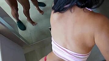 Coachella vip tempts with curvy latina's tight pussy ride you won't last