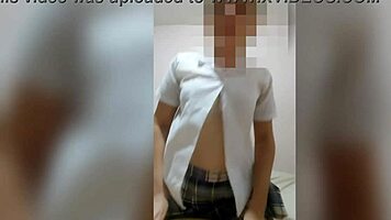 Innocent student whimpers in pain as teacher's cock overwhelms her tight pussy homemade