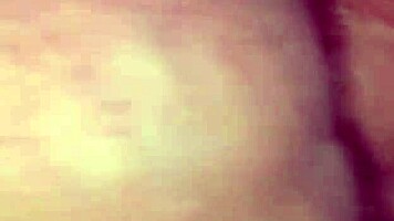 fat cock stretches tight pussy with cum fill