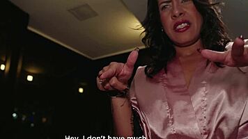 curvy colombian milf neighbor blows fat cock then rides to cumswap