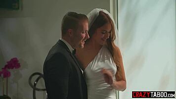 horny bride gizelle blanco slams big ass shamelessly on cock