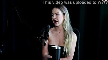 Sneaky interview with Milena Moreau turns into wild Brazilian orgy