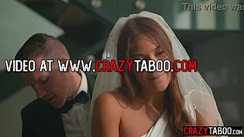 horny bride gizelle blanco slams big ass shamelessly on cock