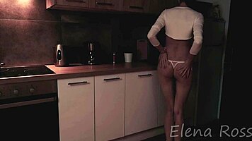Elena ross petite babe creampies with monster cock
