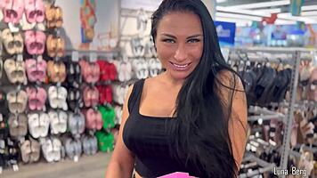 hot milf stranger dirty footjob climax all over sexy heels