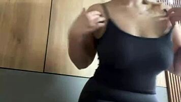 Gym's Hidden Corner Sparks Secret Self-Pleasure Thrill