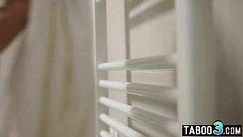 Natalie Grace's big boobs bounce during intense ass pounding