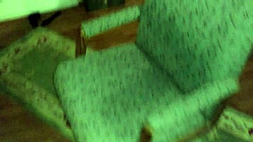 Chained Rhianna's Petite Shaved Pussy Sucked Hardcore in Swing!