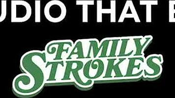 Guy fills horny teen karlie brooks tight pussy with cumshot