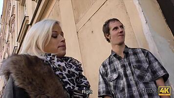 hey dude, i got cash so my girlfriend fucks this mature neighbor right in front of me