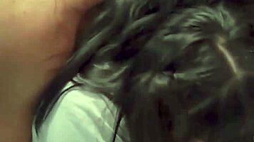 deliciosa morenita rides novio's cock moaning in peruvian bedroom heat