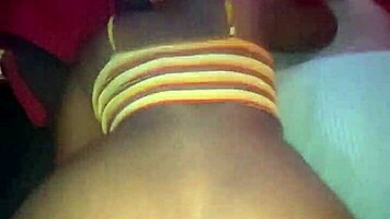 gonna creampie this tight ebony pussy fast before roommate walks in?!