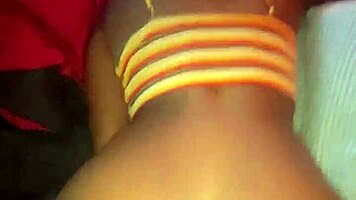 gonna creampie this tight ebony pussy fast before roommate walks in?!