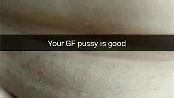 Girlfriend's pussy takes risky creampie on ovulation day