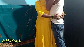 hey girlfriend fresh from school bends over for hard morning doggystyle fuck on the ranch