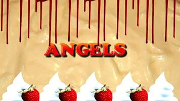 strawberries whip cream tease her shaved pussy solo