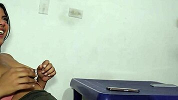 spanish big ass latina plays dirty until feeling cock deep in her stretched hole