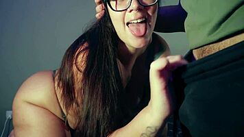 Mature Brazilian Cougar Rides to Creampie in Bedroom