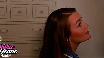 Nurse Reveals Her Impressive Oral Expertise Quietly