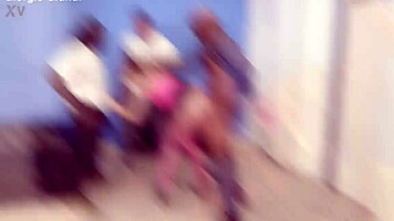 Dina Joy Dulce Mylene Raw Group Anal Pounding