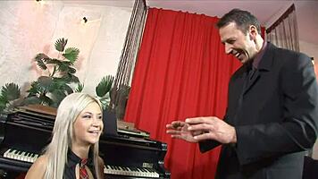 liana the slutty college girl loves double cock penetration and creampie