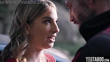 Blonde MILF Hitchhiker Pounds Big Dick Outdoors