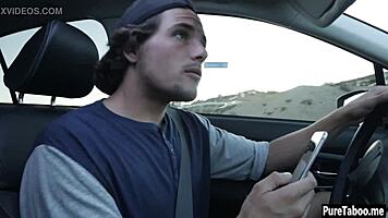 hey young delivery stud drops his throbbing monster cock for horny milf