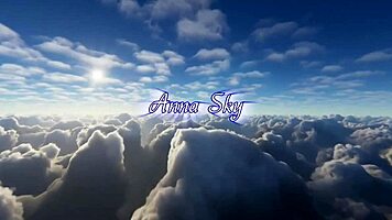 overwhelmed by how anna's hot mouth takes my cum on her pretty face