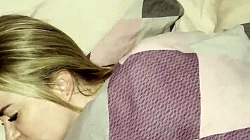 sneak in after he leaves and feed me that huge throbbing cock while i rest