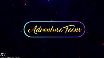 Beautiful sussy sweet moans through intense double anal penetration deep