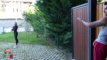 Polly Yangs' Yoga Session Turns into Passionate Garden Fuck Risk