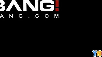 Kiki Mink Stretched by Big Black Cock Messy Facial Cumshot