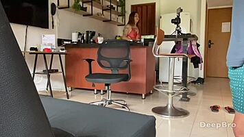 oh babe, your sexy latina blowjob has me exploding uncut