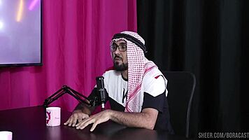 Safada sucks Arab cock wet before mama licks in Bora Cast