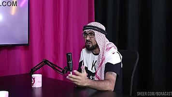 Safada sucks Arab cock wet before mama licks in Bora Cast