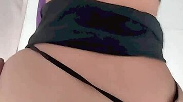 hot latina big ass homemade photoshoot ends in steamy cumshot