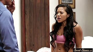 Gorgeous Petite Banged Hard In Every Erotic Pose