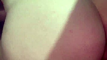 Young big tits blonde bends over for huge cock doggystyle in kitchen