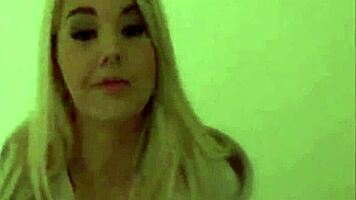 blowjob princess eileen slurps huge cock messily