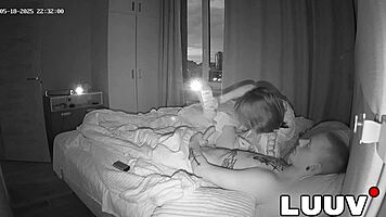 watch this european brunette couple's homemade flashing build to intriguing cum in mouth