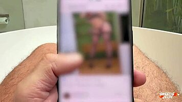 Fucking wife's petite stepsis in bathroom while shopping pov