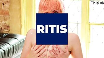 Nurse greene strokes patient's cock with oily handjob in hospital room