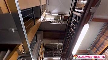 18yo lesbians finger wet pussies in lustful library orgy