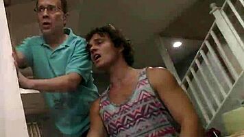 Tiny Lana Pounded by Monster BBC in Front of Watchers!