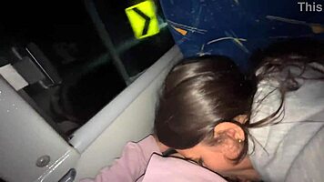 i suck off stranger on bus till he cums in mouth