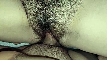 Desi Cutie Flashes Intimate View While Lounging on Couch