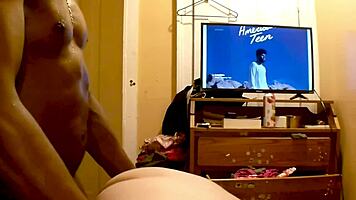 Cute Nerdy Phat Ass Glasses Slut Bent Over Monster BBC Doggystyle