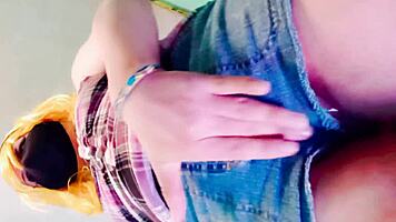 Maddy Diamond's Ecstatic Corn Masturbation Climax