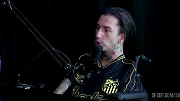 gabriel spies under skirts at swing cast party